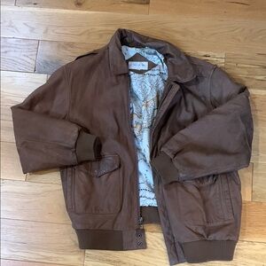 Repertoire Brown Leather Jacket